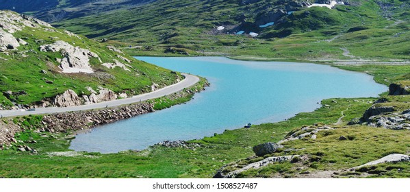 Lago Bianco Near Gavia Pass, Italy