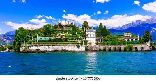 Lago Maggiore Beautiful Island Isola Bella Stock Photo 1147733906 ...