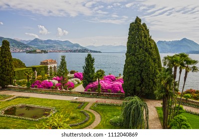 Lago Maggiore Italy Isola Bella Garden Stock Photo 1112040869 ...