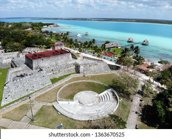 Lagoon Bacalar Mexico