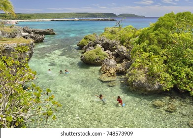 Lagoon On Mare Island, New Caledonia