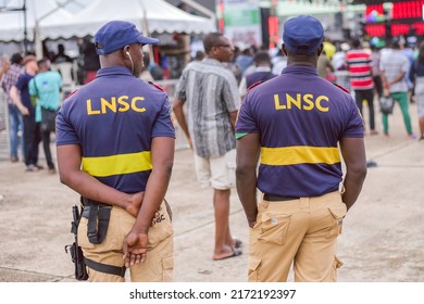 Lagos Neighborhood Safety Corps Lnsc Spotted Stock Photo 2172192397 ...