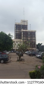 Lagos, Nigeria - 07/05/2018: University Of Lagos (UNILAG) Senate Building View Form The Faculty Of Engineering