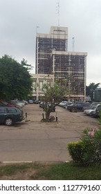 Lagos, Nigeria - 07/05/2018: University Of Lagos (UNILAG) Senate Building View Form The Faculty Of Engineering