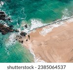 Laguna Beach, CA, United States Waves Crashing on the Rocky Coast