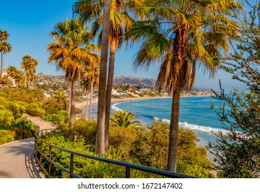 Laguna Beach Is A Small Coastal City In Orange County, California. It’s Known For Its Many Art Galleries, Coves And Beaches. Beautiful Parks And Paths Line The Coastline City.