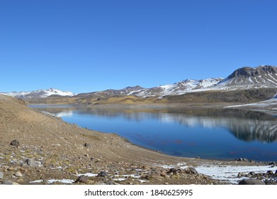 The Laguna Del Maule Is A Volcanic Field In Commune Of San Clemente, Maule Región, Chile.