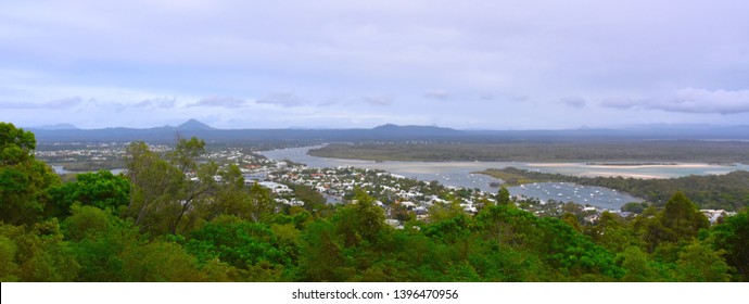 Laguna Lookout Offers Scenic Views Over Noosa In The Sunshine Coast Region Of Queensland, Australia.