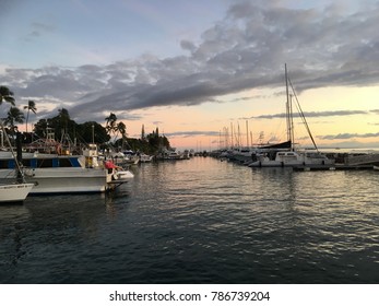 Lahaina Harbor Sunset