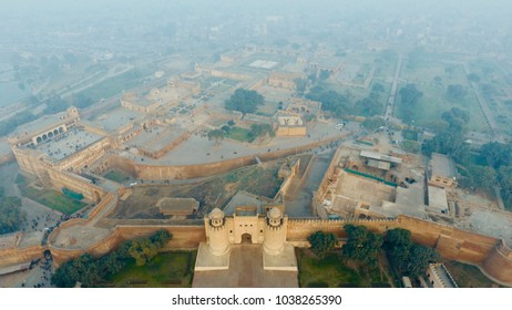 Lahore Fort Lahore Pakistan Aerial View Stock Photo 1038265390 ...