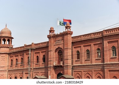 Lahore, Pakistan - 27 Mar 2021: Police Building In Lahore, Punjab Province, Pakistan