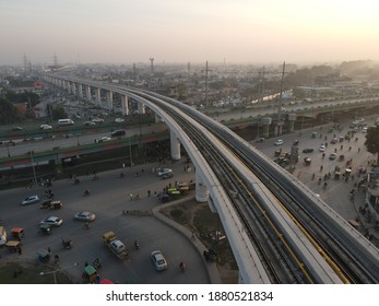 Lahore, Pakistan - December 20, 2020: Track Of 