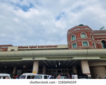 Lahore, Pakistan - July 26, 2022: Lahore Airport Know Also Allama Iqbal International Airport Is The Second Largest Civilian Airport By Traffic In Pakistan Opened In 1962   