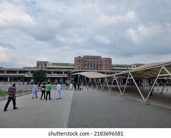 Lahore, Pakistan - July 26, 2022: Lahore Airport Know Also Allama Iqbal International Airport Is The Second Largest Civilian Airport By Traffic In Pakistan Opened In 1962   