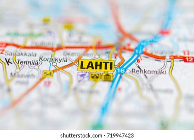 Lahti On Map.