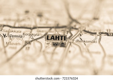 Lahti On Map.