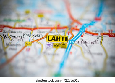 Lahti On Map.