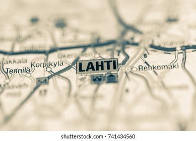 Lahti On Map.