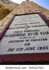 A Laid Down Board of Khyber Pass.
