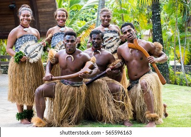 Laie, HI: October 5, 2016: Polynesian Culture Center On The Island Of Oahu. The Polynesian Culture Center Opened In October 12, 1963.