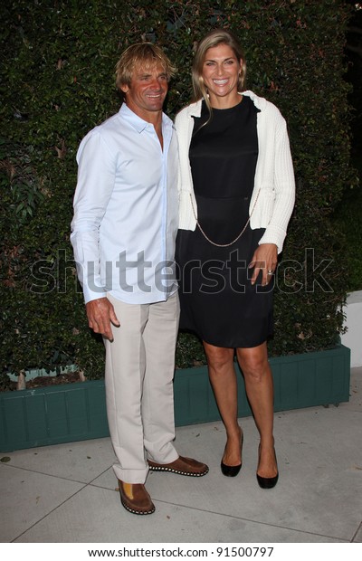 Laird Hamilton Gabrielle Reece Benefit Dinner Stock Photo Edit Now