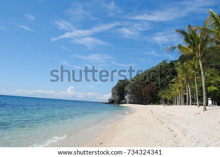 Laiya Beach Batangas, Philippines