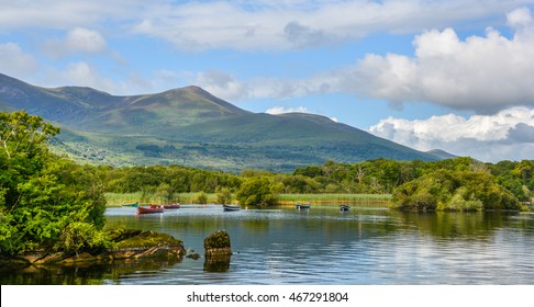 Lake Along The Ring Of Kerry, County Kerry, Ireland