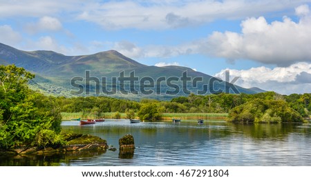 Lake along the Ring of Kerry, County Kerry, Ireland