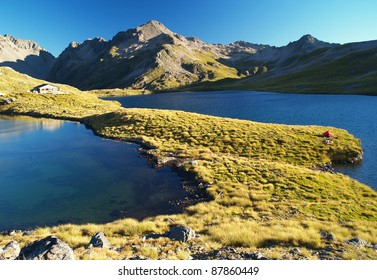 Lake Angelus, Nelson Lakes National Park, New Zealand