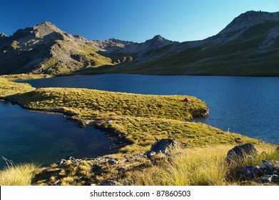 Lake Angelus, Nelson Lakes National Park, New Zealand