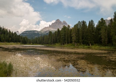 Lake Antorno, Dolomites, Veneto, Italy - Shutterstock ID 542050552