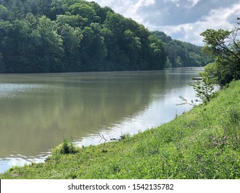 Lake In Athens Ohio Park