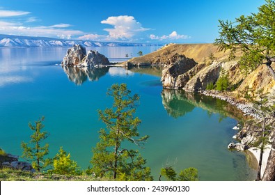 Lake Baikal. Olkhon Island In The Summer