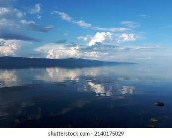 Lake Baikal In Slyudyanka In Summer