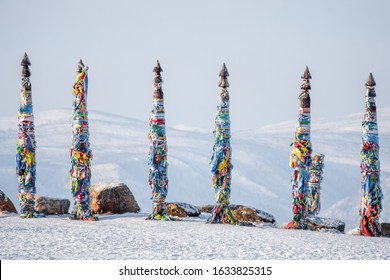 Lake Baikal In Winter, Siberia