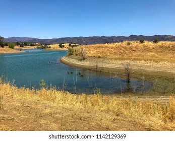 Lake Berryessa, California. This Reservoir In The Vaca Mountains Is Formed By The Monticello Dam, Which Provides Water And Hydroelectricity To The North Bay Region Of The San Francisco Bay Area.