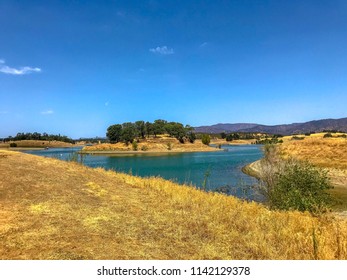 Lake Berryessa, California. This Reservoir In The Vaca Mountains Is Formed By The Monticello Dam, Which Provides Water And Hydroelectricity To The North Bay Region Of The San Francisco Bay Area.