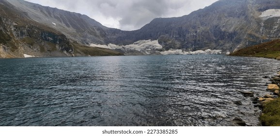 Lake in between of mountains 