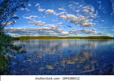 Lake Beyond The Polar Circle