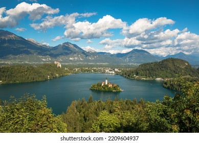 Lake Bled In The Julian Alps ,Slovenia