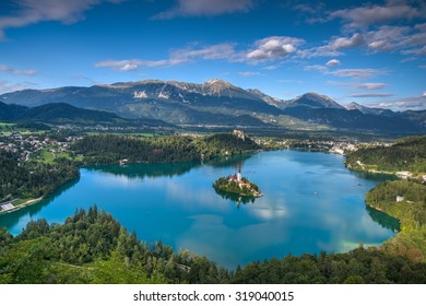 Lake Bled In Summer