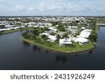 A lake in Boynton Beach, Florida 