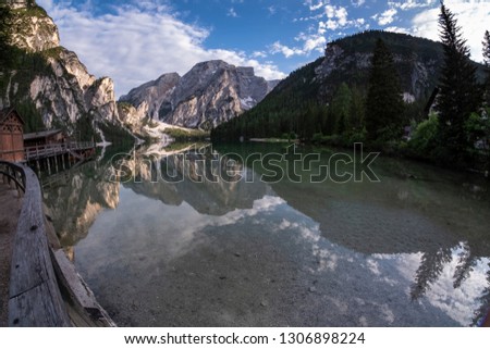 Image, Stock Photo wild lake