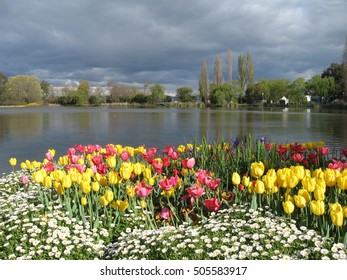 Lake Burley Griffin, Floriade, Canberra Australia