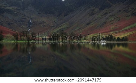 Lake Buttermere at Autumn Dusk