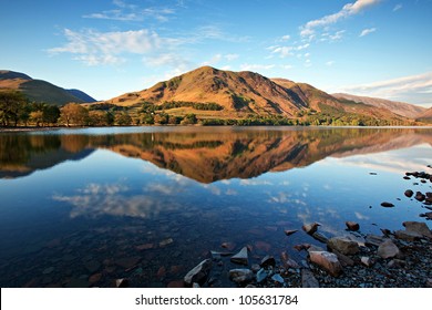 Lake Buttermere, Lake District Cumbria England