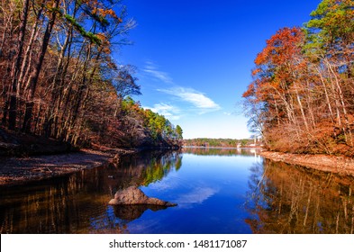 Lake Catherine State Park In Arkansas State Of US.