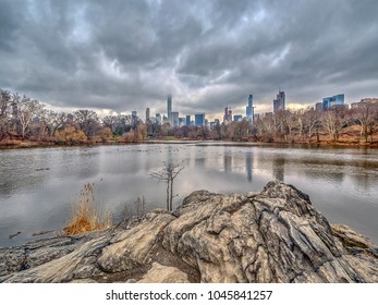 Lake Central Park New York City Stock Photo 1041170890 | Shutterstock