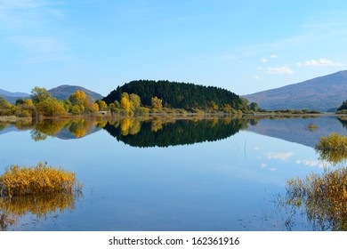 Lake Cerknica In Slovenia