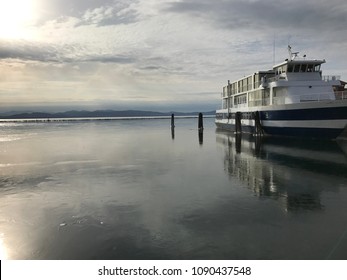 Lake Champlain In Winter